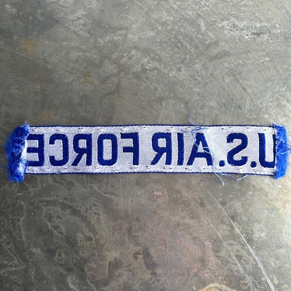 U.S. AIR FORCE blue tape patch - Picture 3 of 10